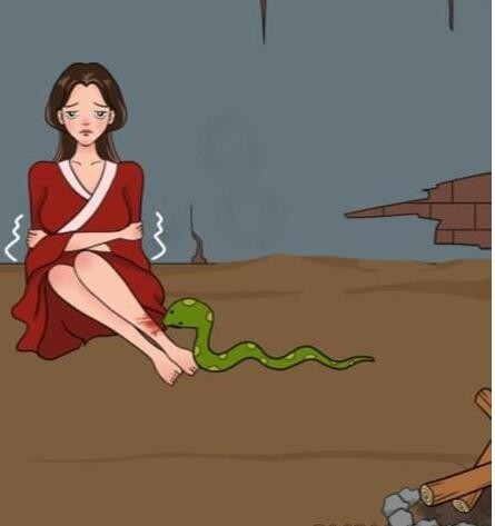 一代沙雕美女与蛇如何完成,帮助小姐姐度过难关技巧
